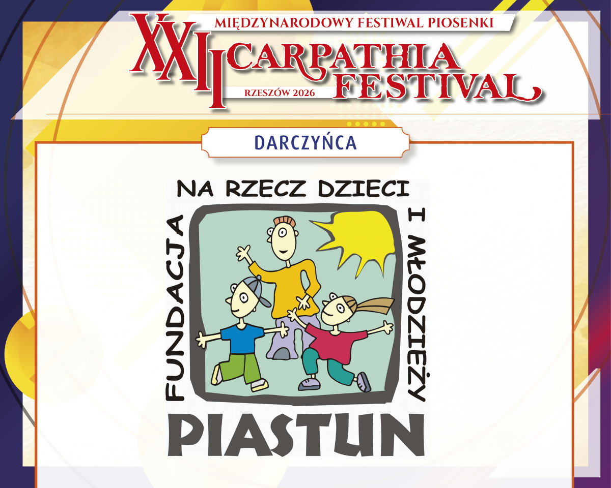 Do grona Partnerów i Darczyńców Carpathia Festival 2026 dołączyła Fundacja PIASTUN z Opola.